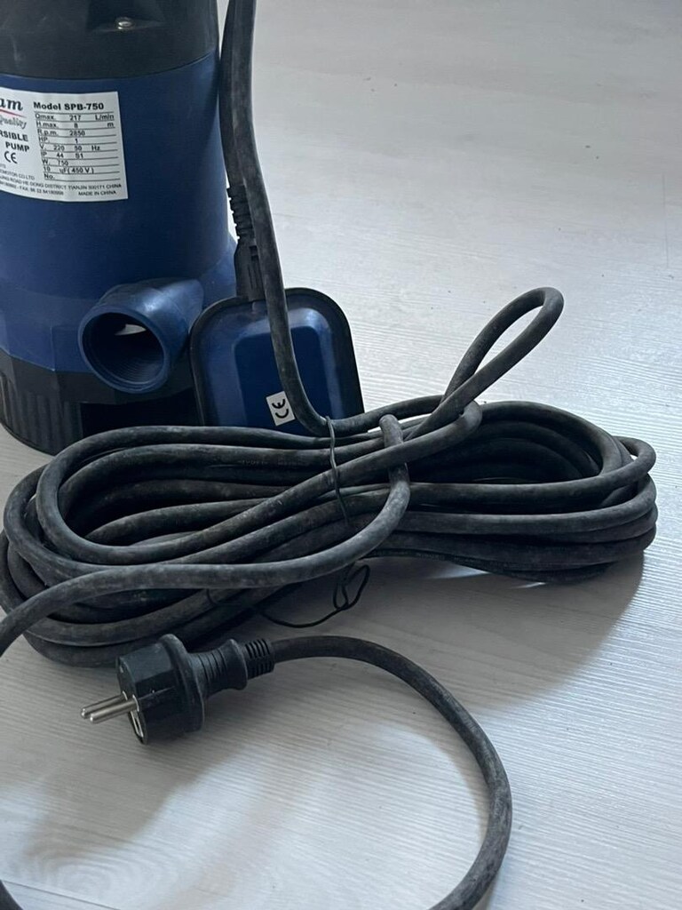 (SPB-750) Plastik Gövdeli Dalgıç Tip Drenaj Pompaları (Flatörlü) - 4