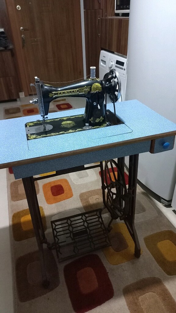 Dikiş Makinesi Antika Zenith - 5