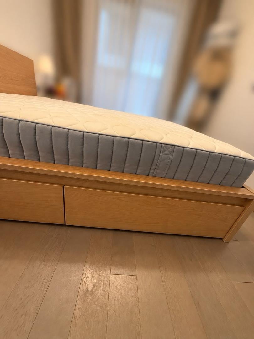 ikea Malm 4 çekmeceli çift kişilik baza 160*200 - 3