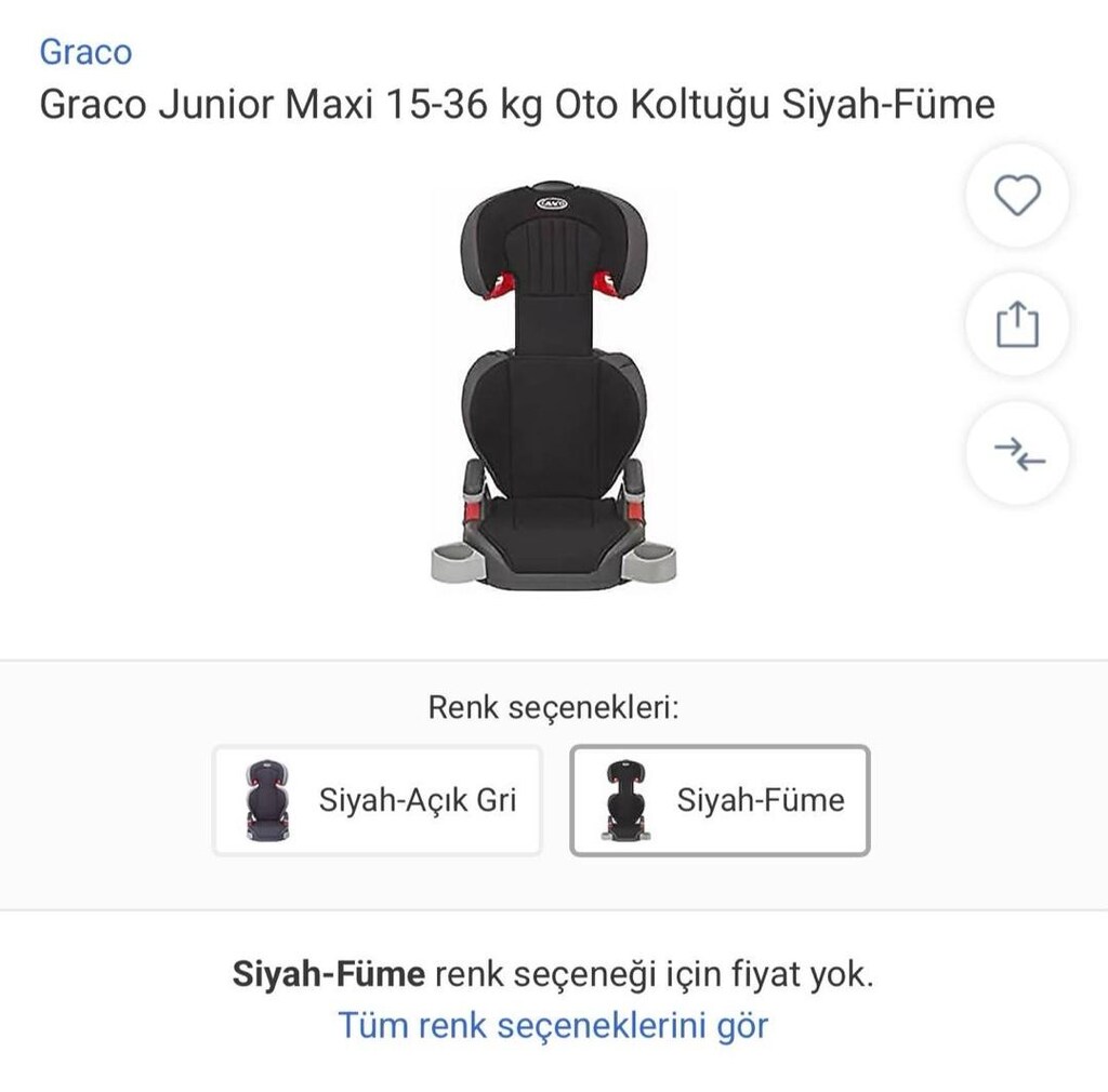 Graco Çocuk Oto Koltuğu - 2