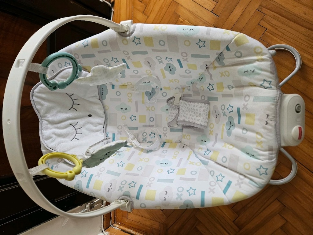 Fisher-Price 2'si 1 Arada Delüks Salıncak ve Ana Kucağı (GWD46) - 8