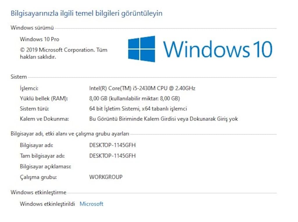 Tertemiz Oyuncu ACER i5 nvidia, Yeni Sıfır PiL, 8gb RAM, SSD Disk'li - 8