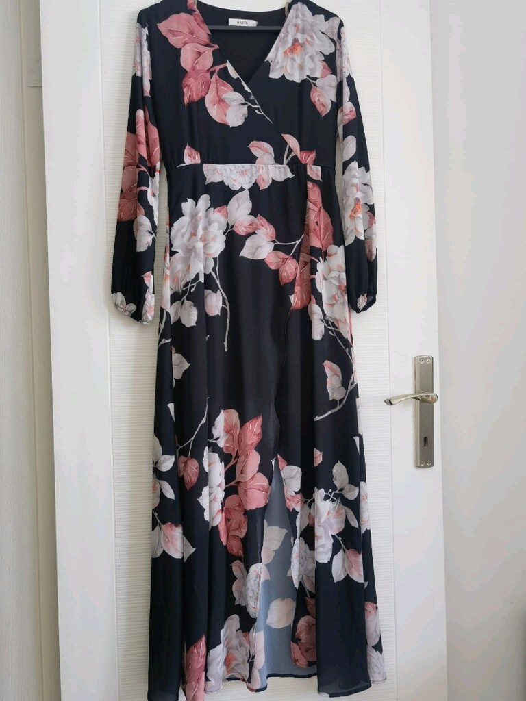 Batik şifon elbise - 2