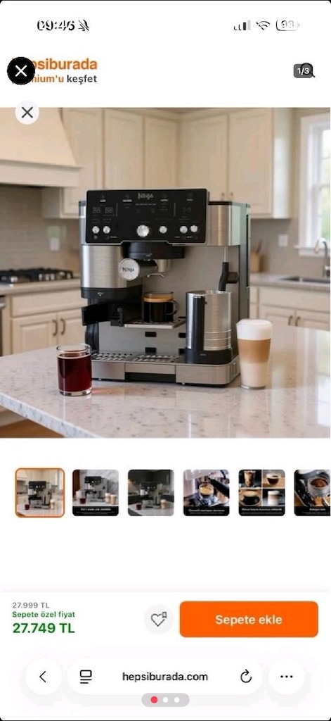 Ninja Luxe Café Essential Espresso Makinesi 1600 W Espre - 3