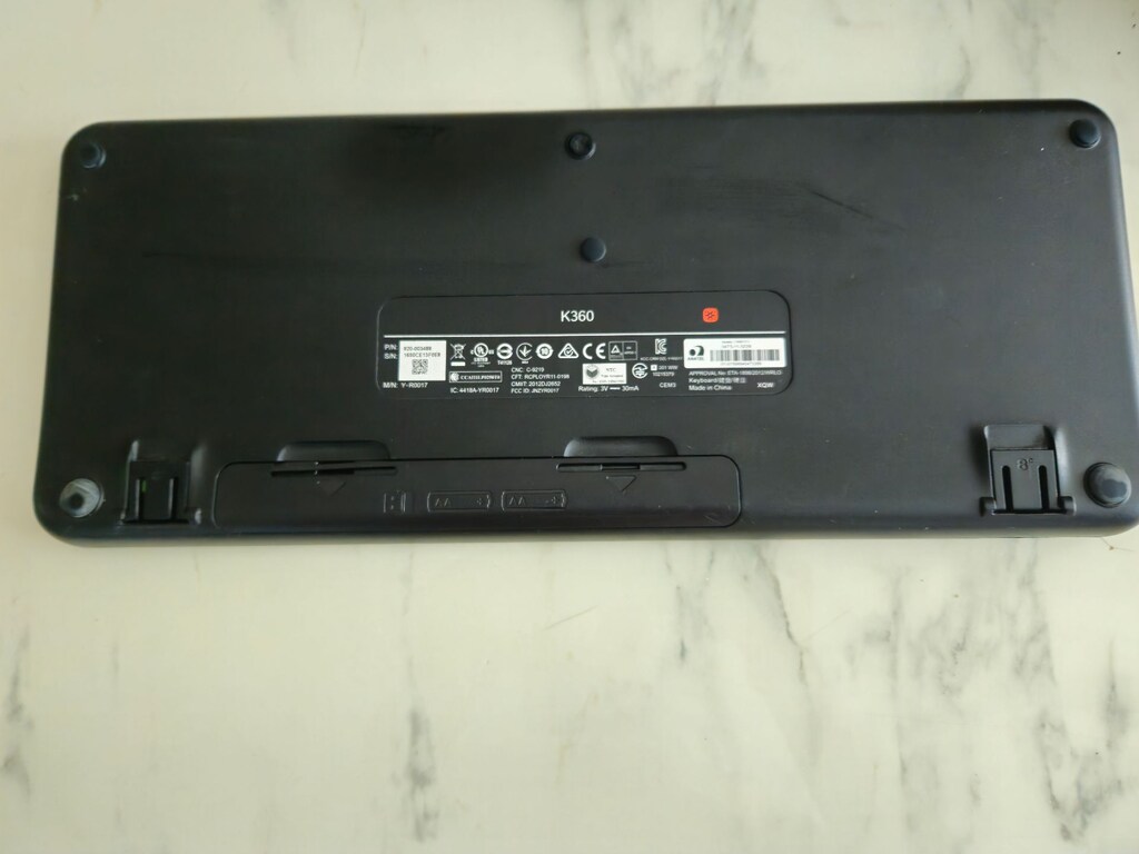 Logitech K360 Unifying kablosuz Klavye. - 4