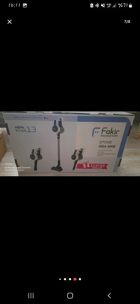 Fakir Hepa Filtre Süpurge - 2