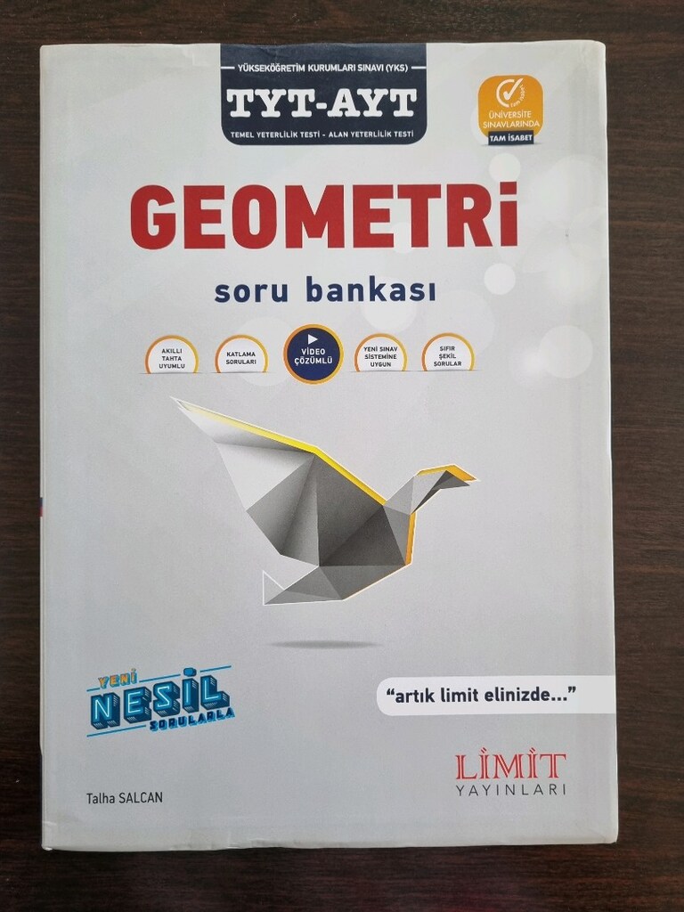 9 KİTAPLIK TYT-AYT TÜRKÇE MATEMATİK GEOMETRİ SORU BANKALARI SETİ - 4