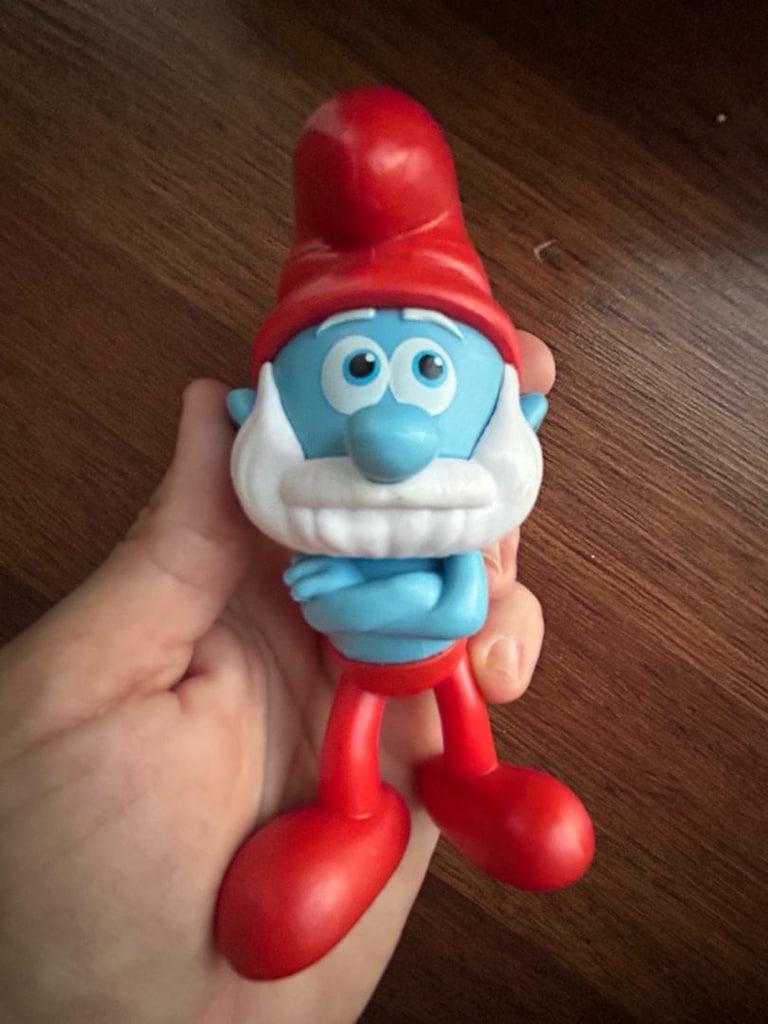 Şirinler Şirin Baba oyuncak figür - 7