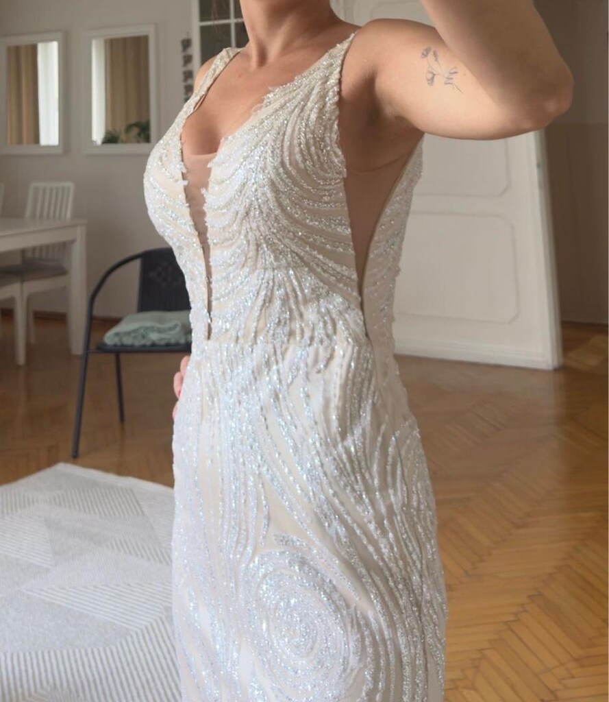 Abiye Nikah nişan gece elbisesi - 4
