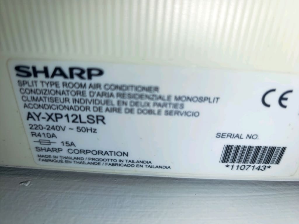 klima Sharp 12000 btu inverter - 2