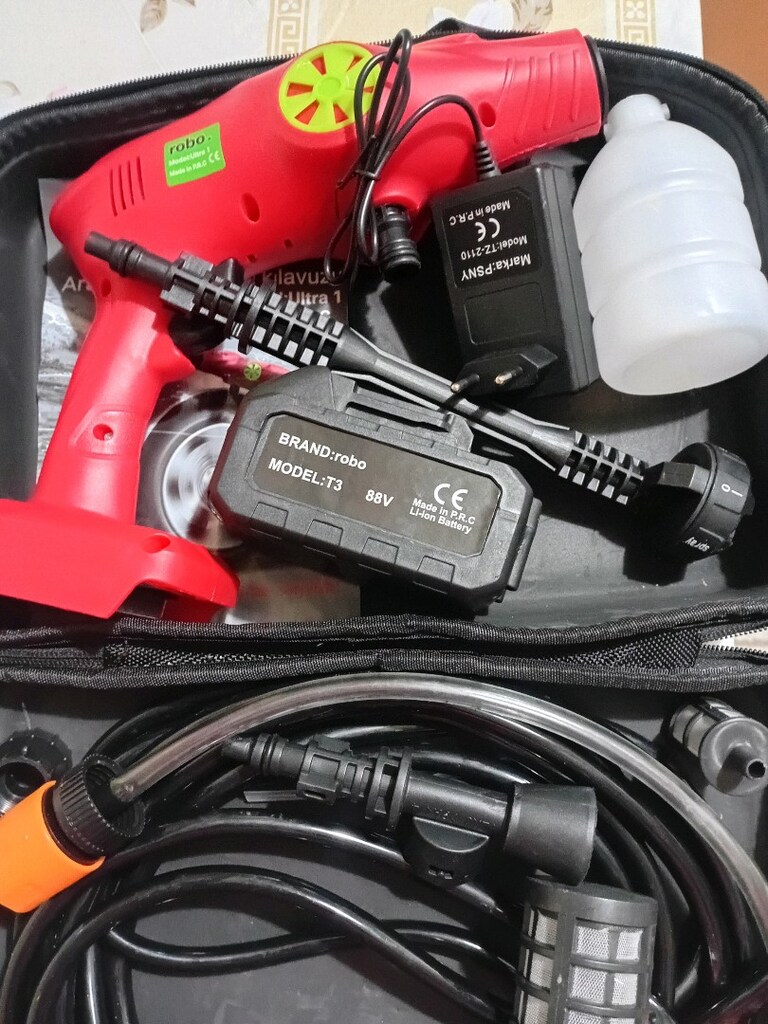Robo Şarjlı basınçlı yıkama tabancası - 3