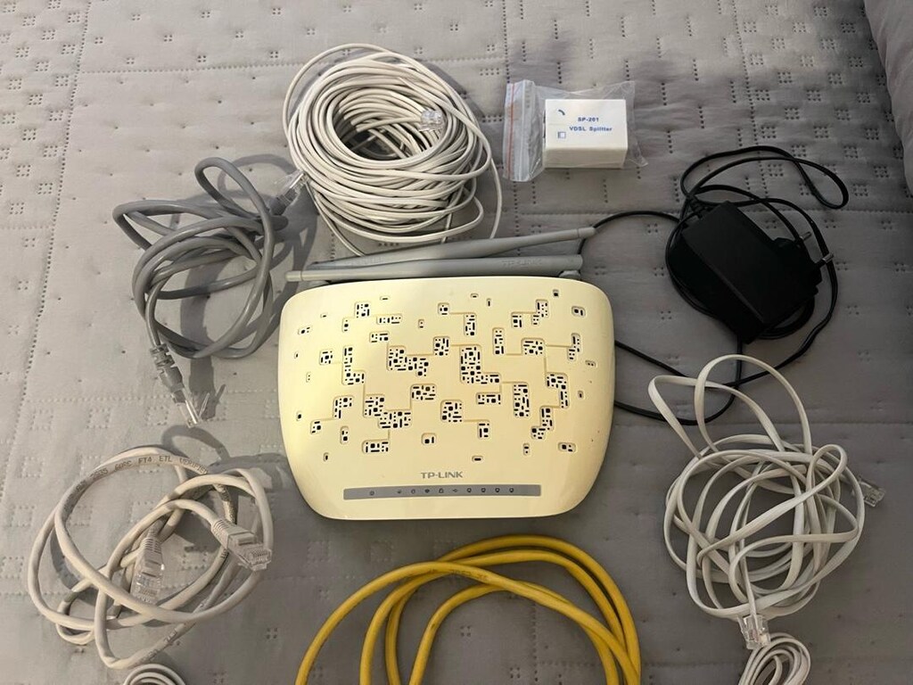TP-Link VDSL/ADSL Modem + Bol Ekstra Kablo Seti (Temiz / Sorunsuz) - 2