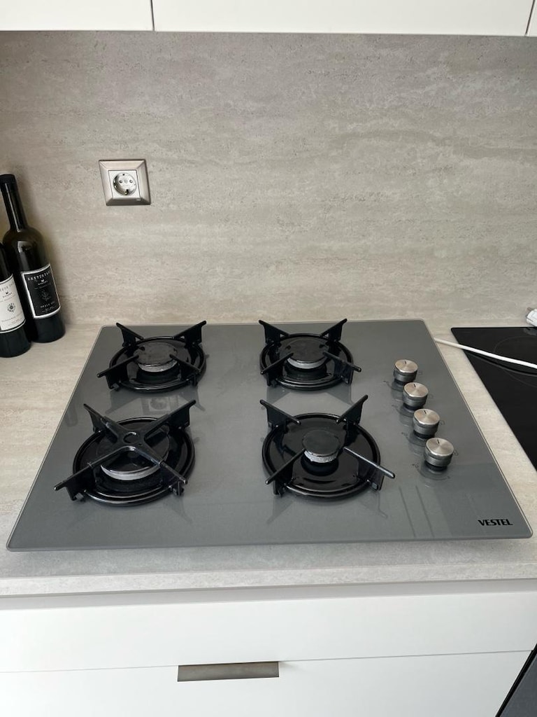 VESTEL GRİ ANKASTRE OCAK VE DAVLUMBAZ