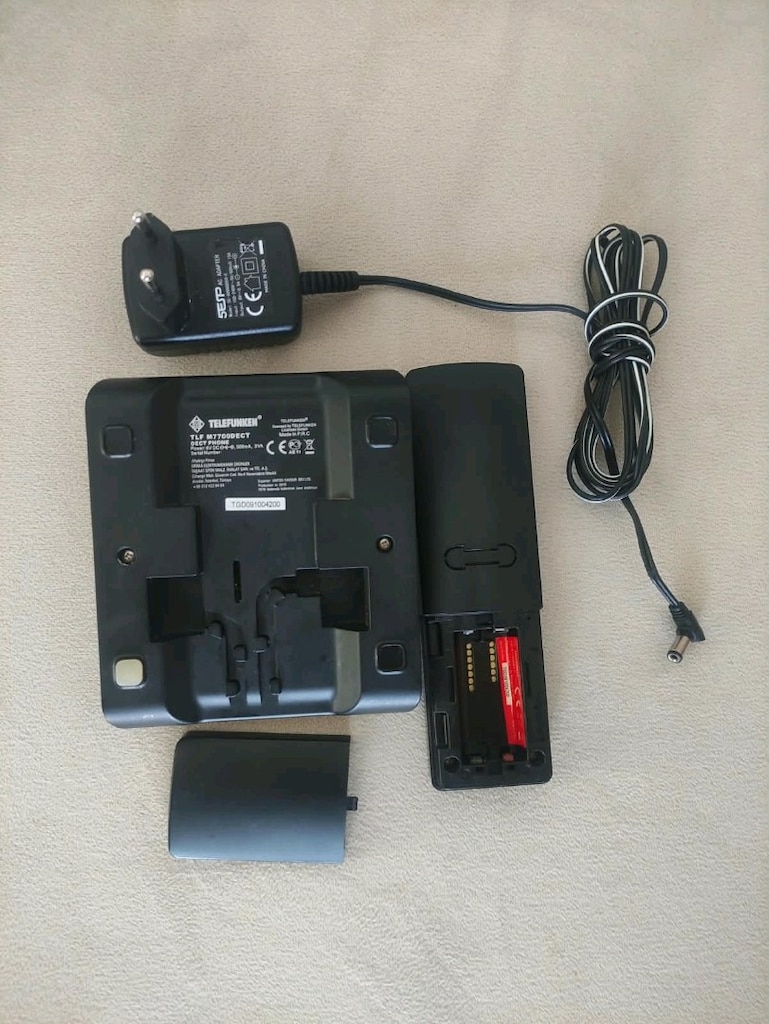 İKİNCİ EL SORUNSUZ ÇALIŞIYOR TELEFUNKEN M7700 DECT TELEFON PİLSİZ SATI - 6