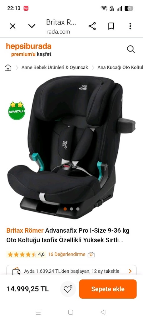 BRİTAX RÖMER Araç Çocuk Koltuğu - 10