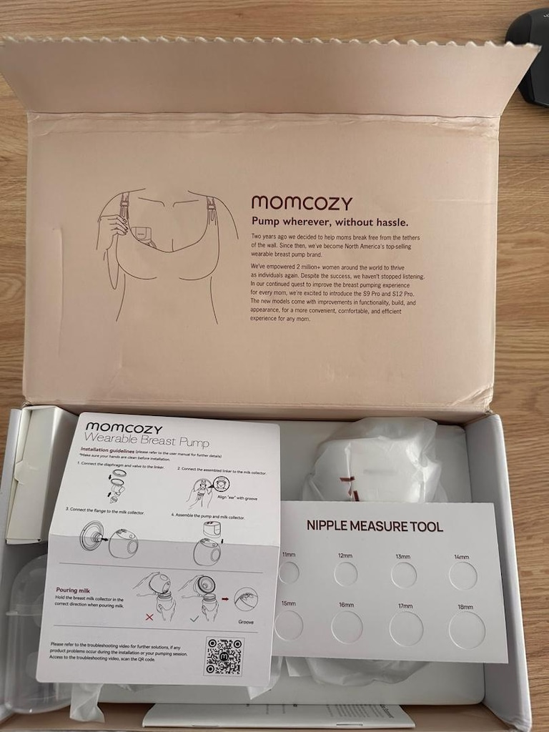 Momcozy S12 Pro Giyilebilir 2li Süt Sağma Pompası - 3
