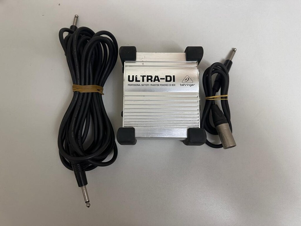Behringer DI100 Tek Kanallı Aktif DI Box (Batarya/Phantom Power Destek - 10