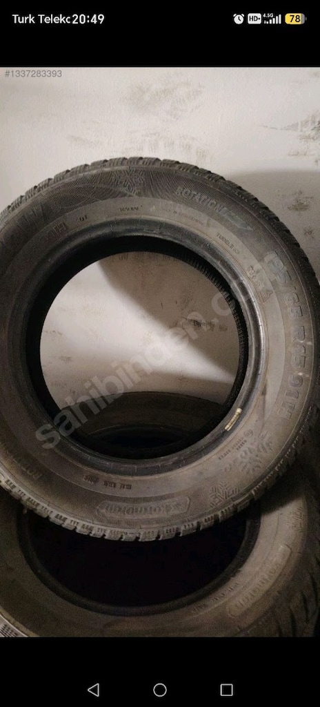 Hyundai 15inc HANKOK 195 65 15 Jant lastik 2020 5 X114.3 yazlık lastik - 6