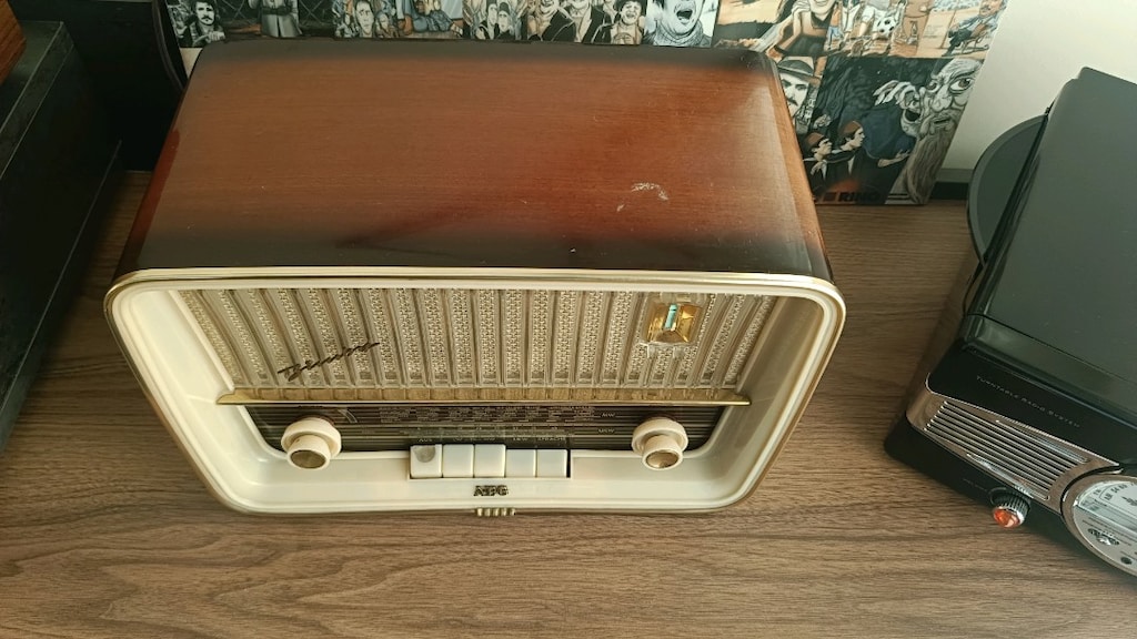 AEG Alman antika radyo - 3
