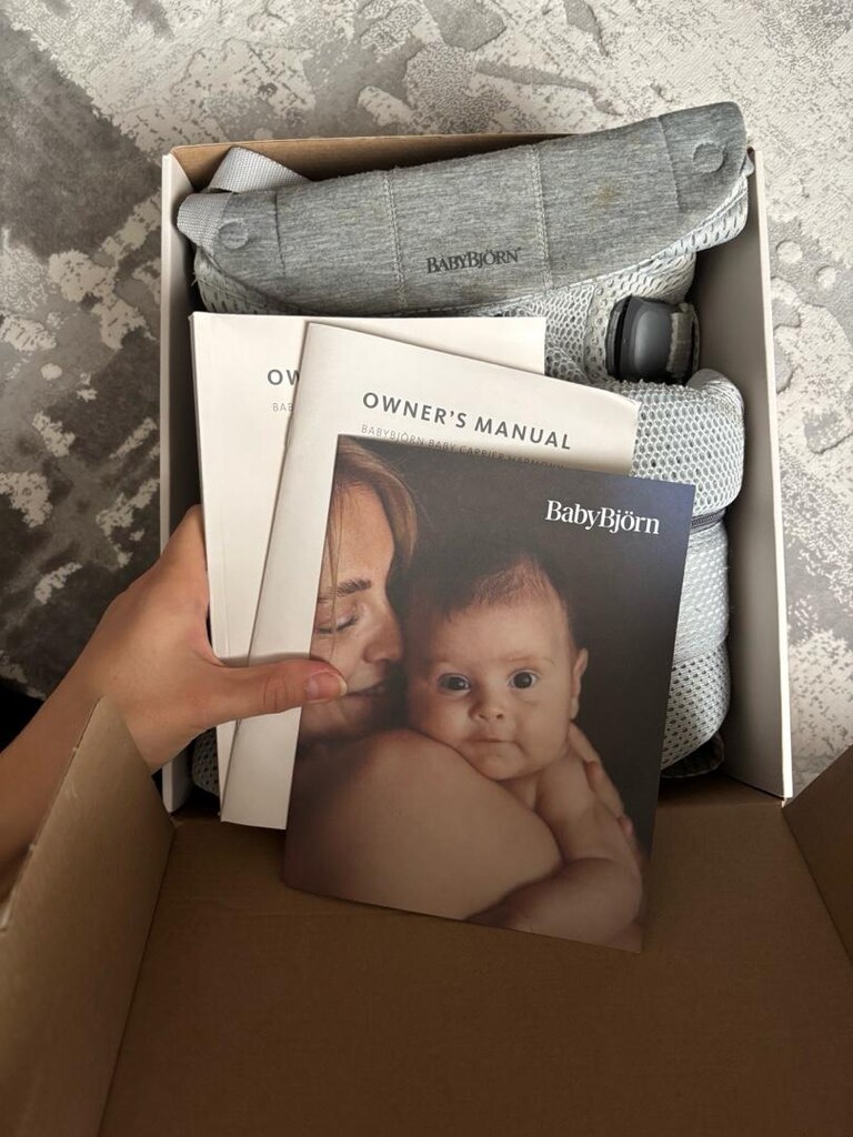 BabyBjörn Harmony 3D Mesh Silver Kanguru 0-15 kg - 5