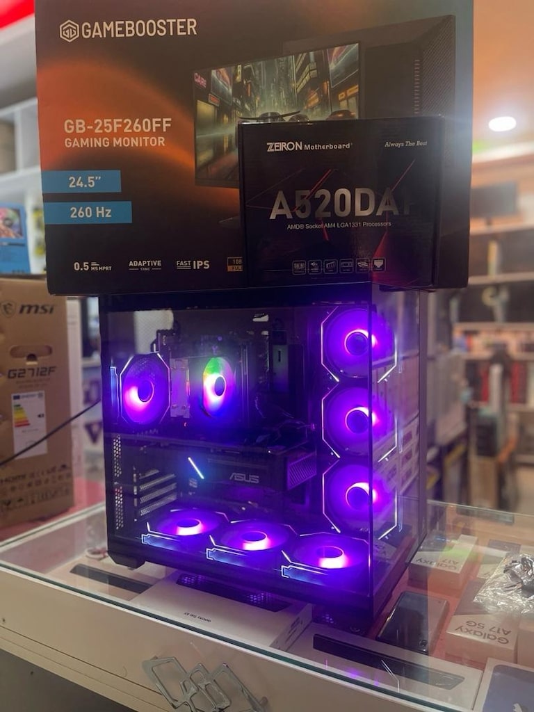 RYZEN 5 5600 16 GB RAM 512 GB SSD rRX 5700 XT 24 İNÇ MONİTÖR SİSTEM - 2