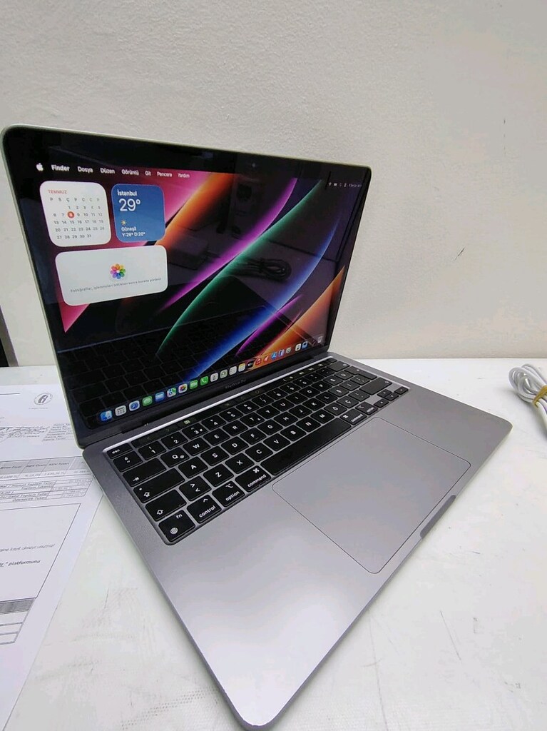MacBook PRO M2 8GB RAM 256GB SSD PİL DEVRİ 464 HATASİZ - 6