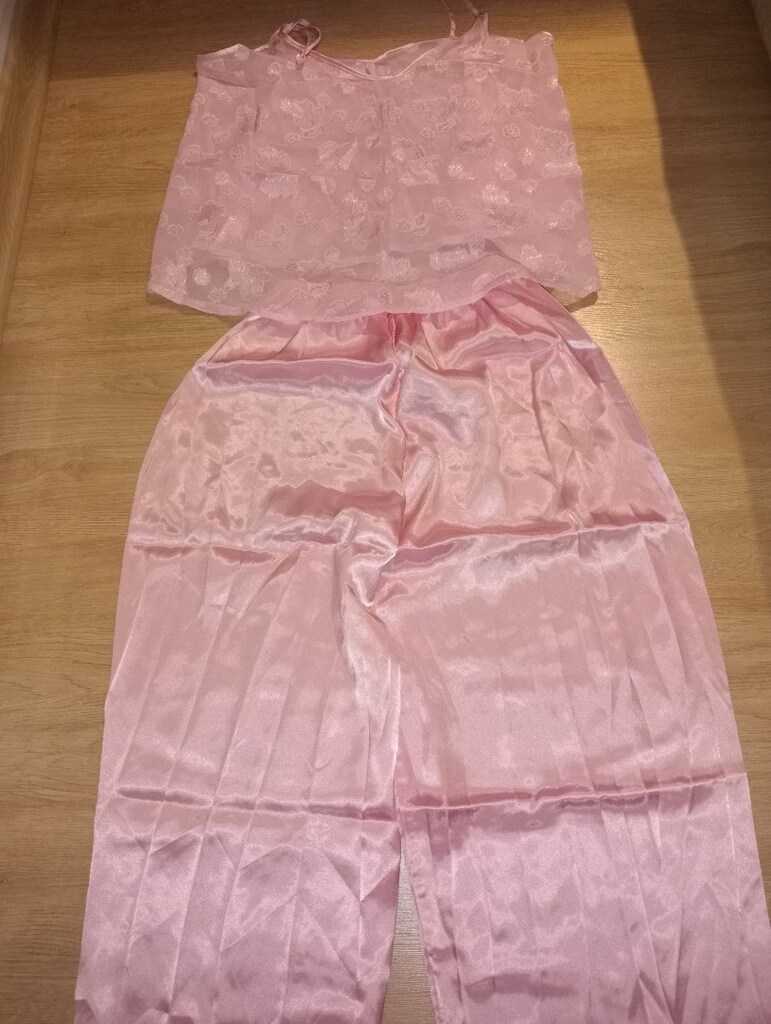Kadın Pembe Midi Vintage Sabahlık, - 10