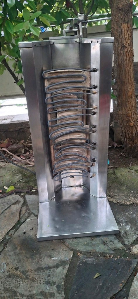 döner ocağı elektirkli 380volt 5 radyanlı elektirikli paslanmaz döne - 3