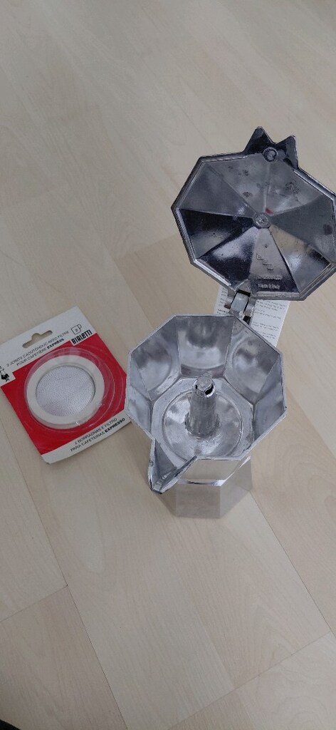 Orijinal Kutusunda – Marimba Vintage "Made in Italy" Moka Pot (Espress - 5