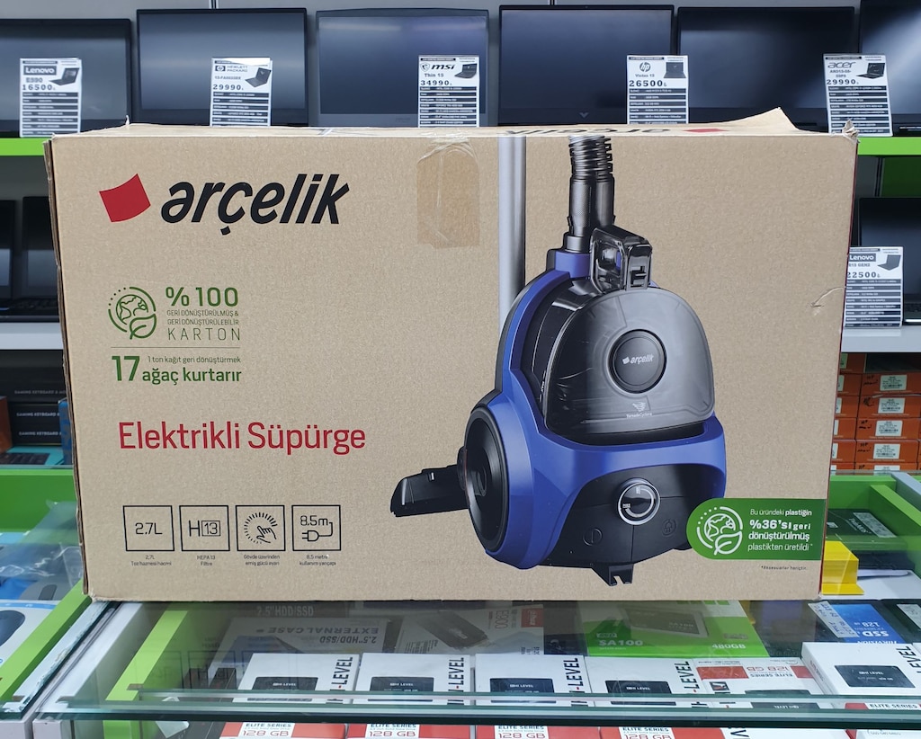 Arçelik S 7564 750 W Toz Torbasız Elektrikli Süpürge - 16
