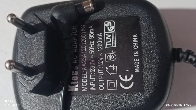 12V ADAPTÖRLER --2 ADET