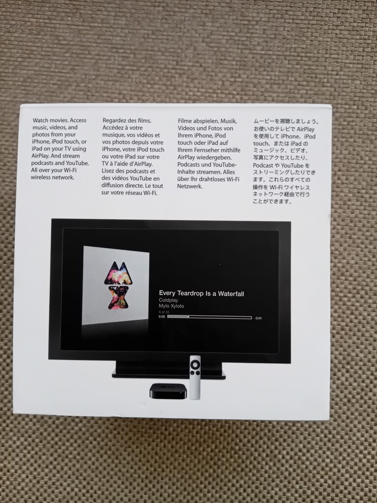 Apple Tv ( 3.Nesil ) MD199TZA Boş Kutu - 4