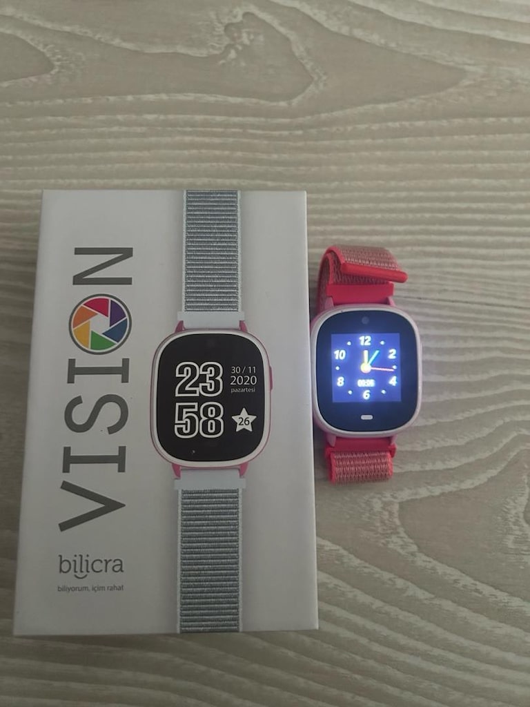 Bilicra Akıllı Çocuk Saati pembe - 2