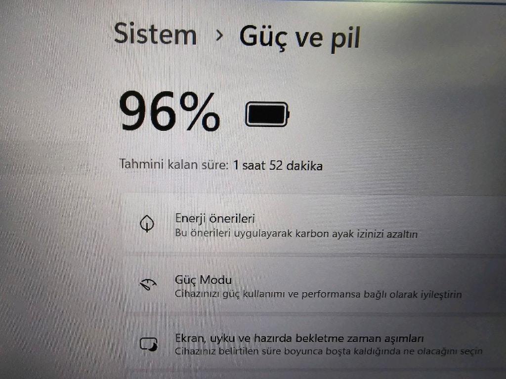 ASUS TUF GAMİNG LAPTOP 6GB EKRAN KARTLI - 11