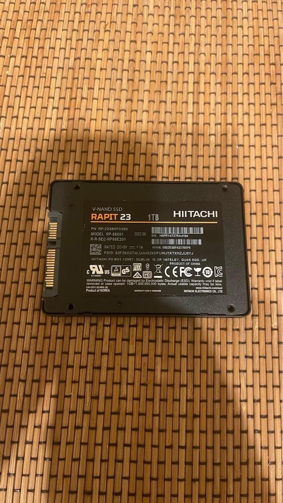 Sansung Evo 870 1TB SSD - 3