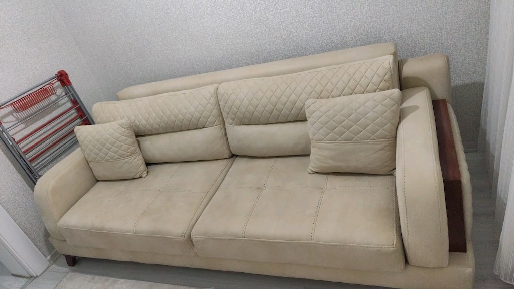 büyük boy köşe takımı ve 3 lü kanepe takımı - 8