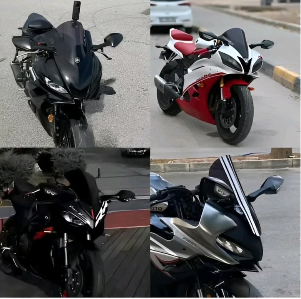 Üniversal Zx10r Sinyalli Ayna Racing motorlara Uyumludur - 7