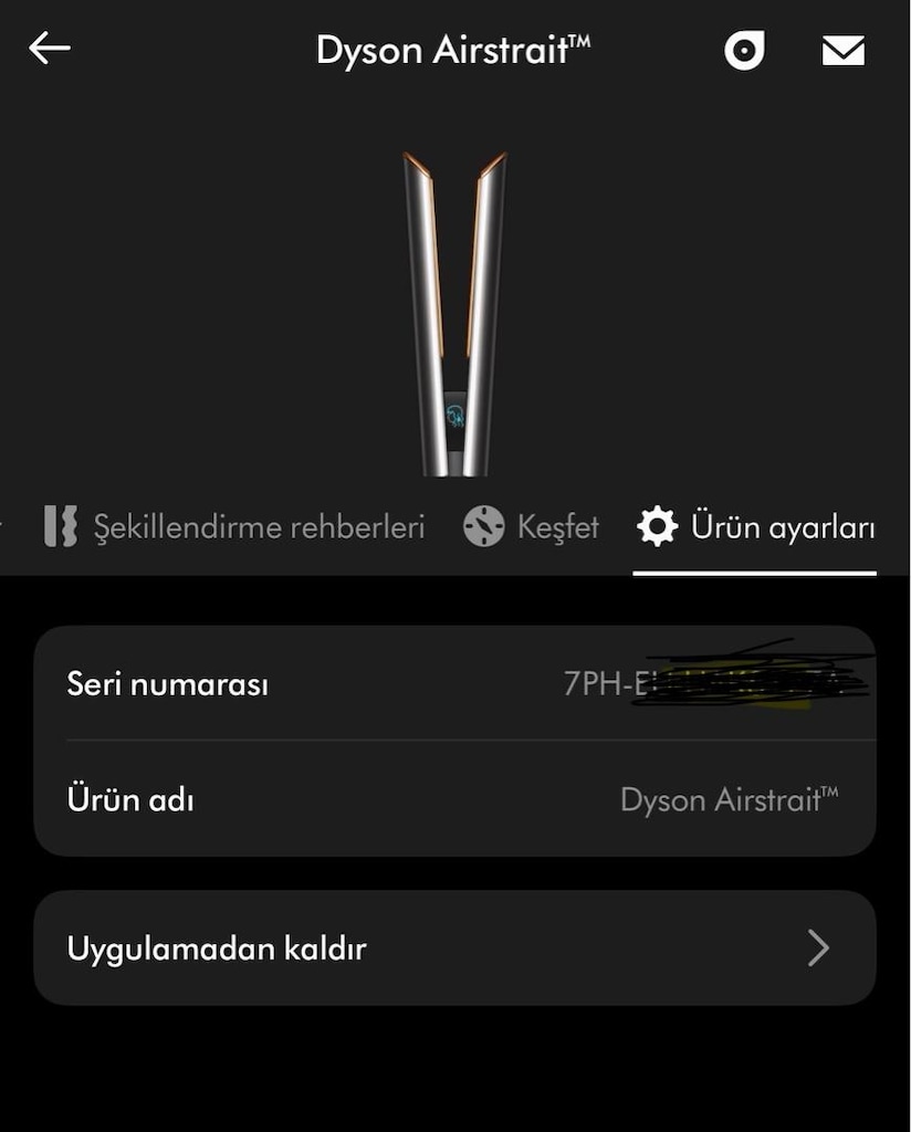 DYSON AIRSTRAIT ORJİNAL/MYDYSON KAYITLI - 4