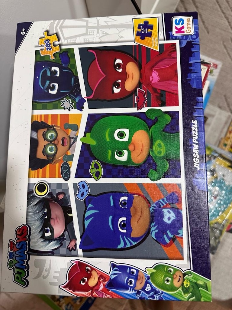 KS PJ Masks 200 Parça Çocuk Puzzle - 2