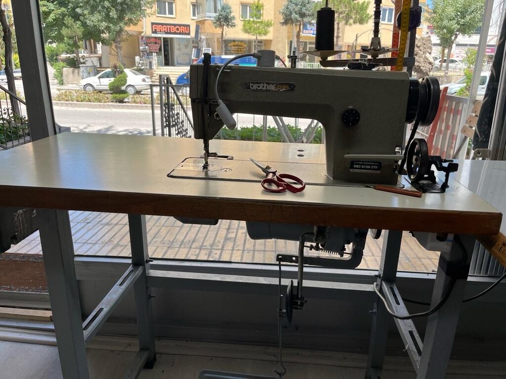 Dikiş makinası Broter mekanik çok güzel dikişi var - 2