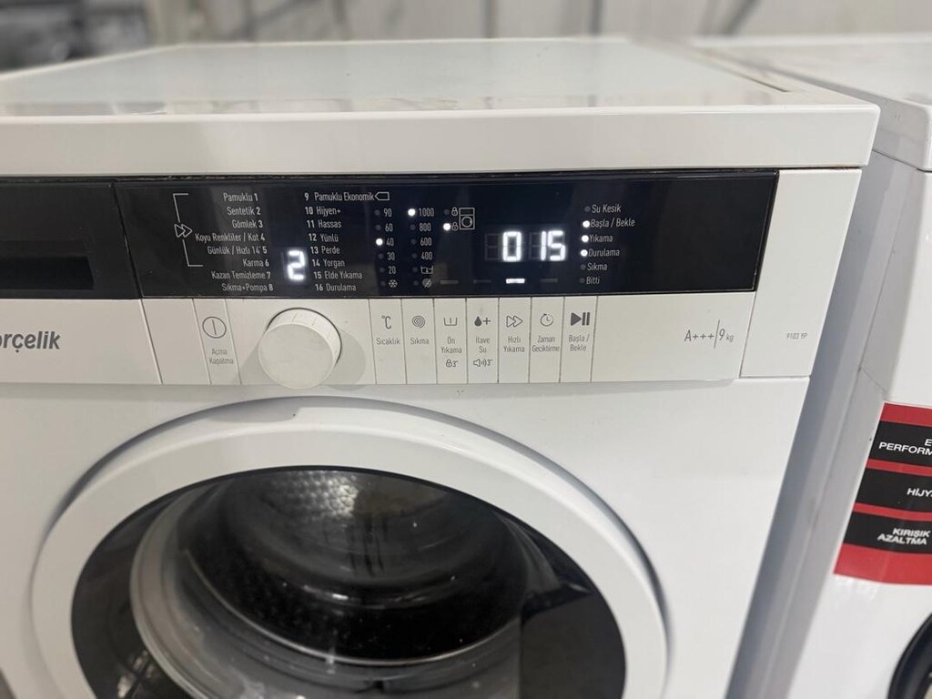 SIFIR AYARINDA ARÇELİK 9 KG A+++ ÇAMAŞIR MAKİNESİ - 3