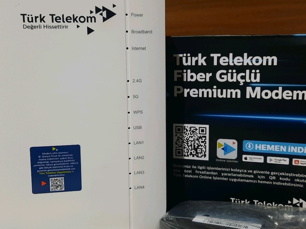 WİFİ 6 VDSL MODEM YENİ NESİL 5G VE 2.4G, ZTE, F713 - 4