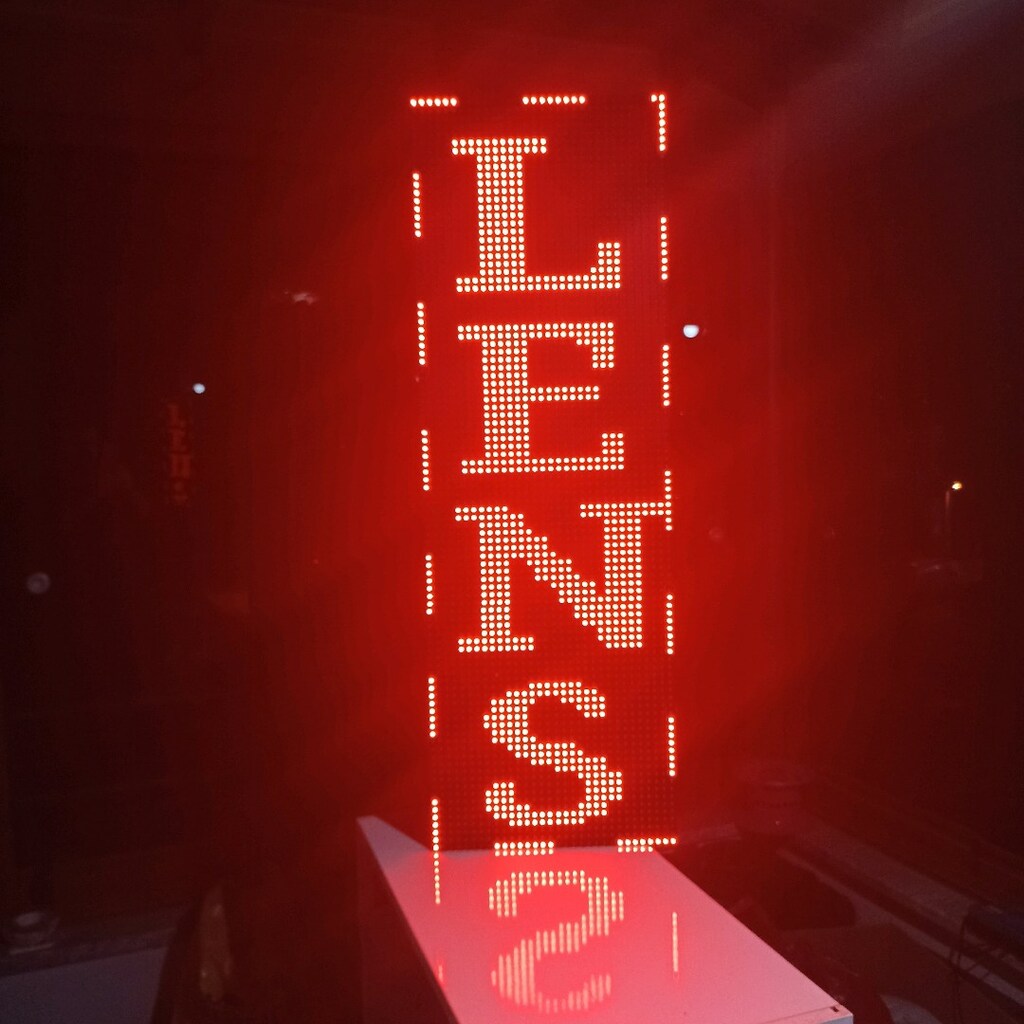 led tabela kayan yazı 32x96cm - 2