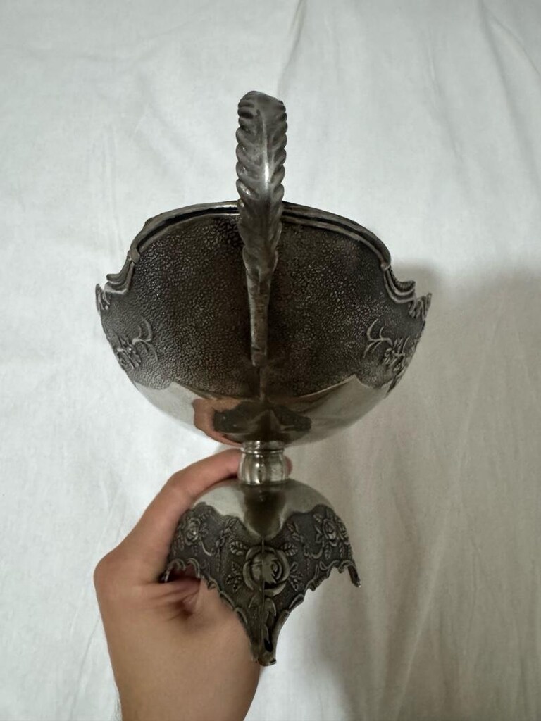 Vintage Gümüş Kaplama Gondol (40+yıllık) - 3
