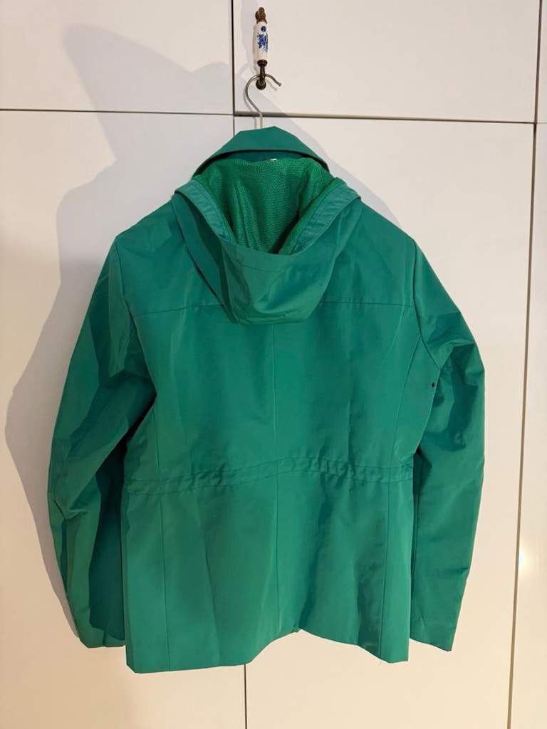 Hugo Boss Nano Teknolojili Canlı Yeşil Yağmurluk / Mont - 4