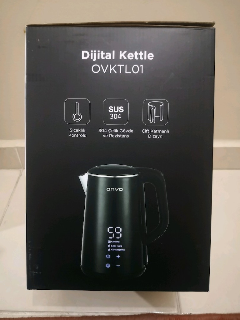 Dijital kettle onvo - 9