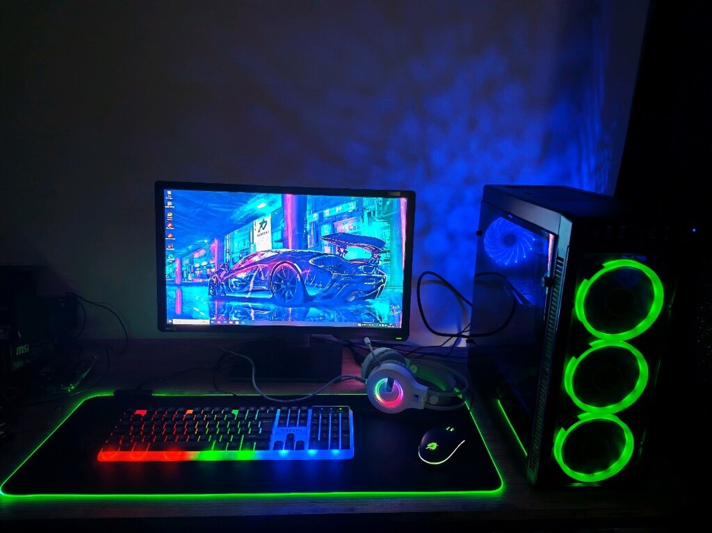 ADRESE TESLİM/ 144 HZ FULL SET HER OYUNU OYNATAN BİLGİSAYAR SETİ - 11