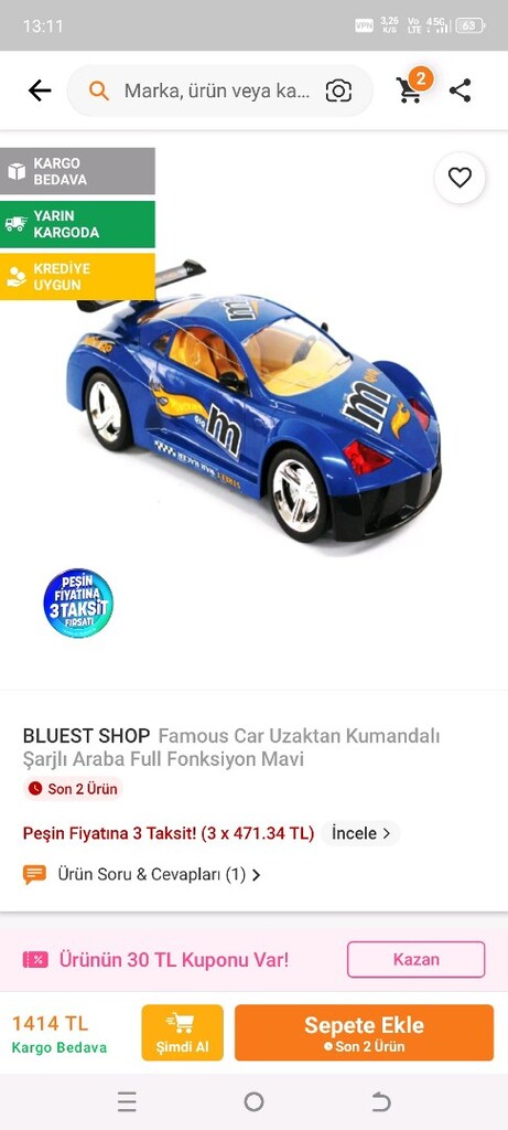 UZAKTAN KUMANDALI ARABA(BÜYÜK) - 7