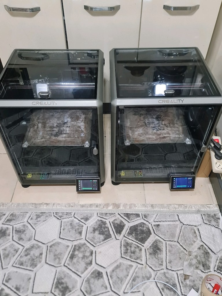 creality k1 Max 3d yazıcı 2 adet de satılık sorunsuz - 2