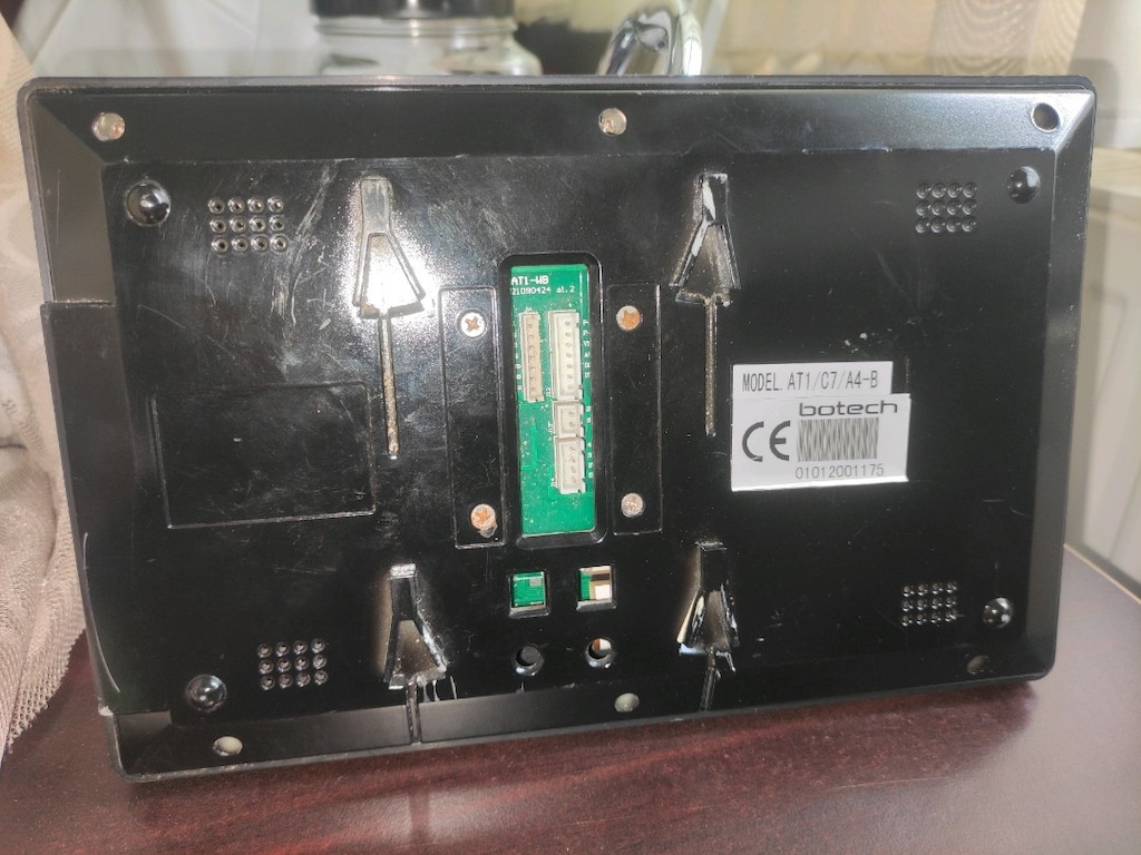 Botech AT1/C7/A4-B Akıllı Ev ve Diafon Monitörü - ÇALIŞIR DURUMDA - 9